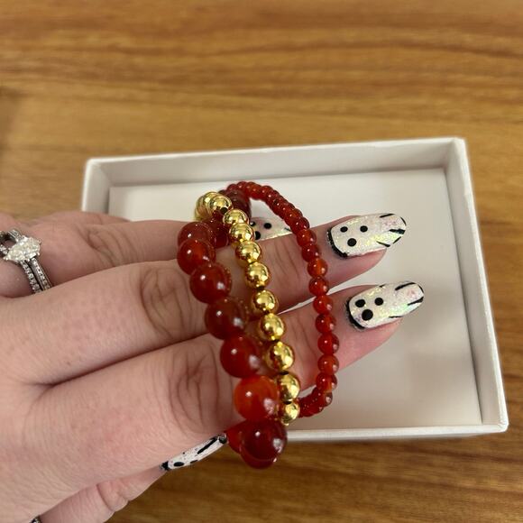 FABFITFUN Sterling forever Bracelet trio - Picture 1 of 3